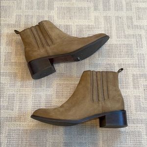 Liebeskind Tan Leather Nubuck Booties